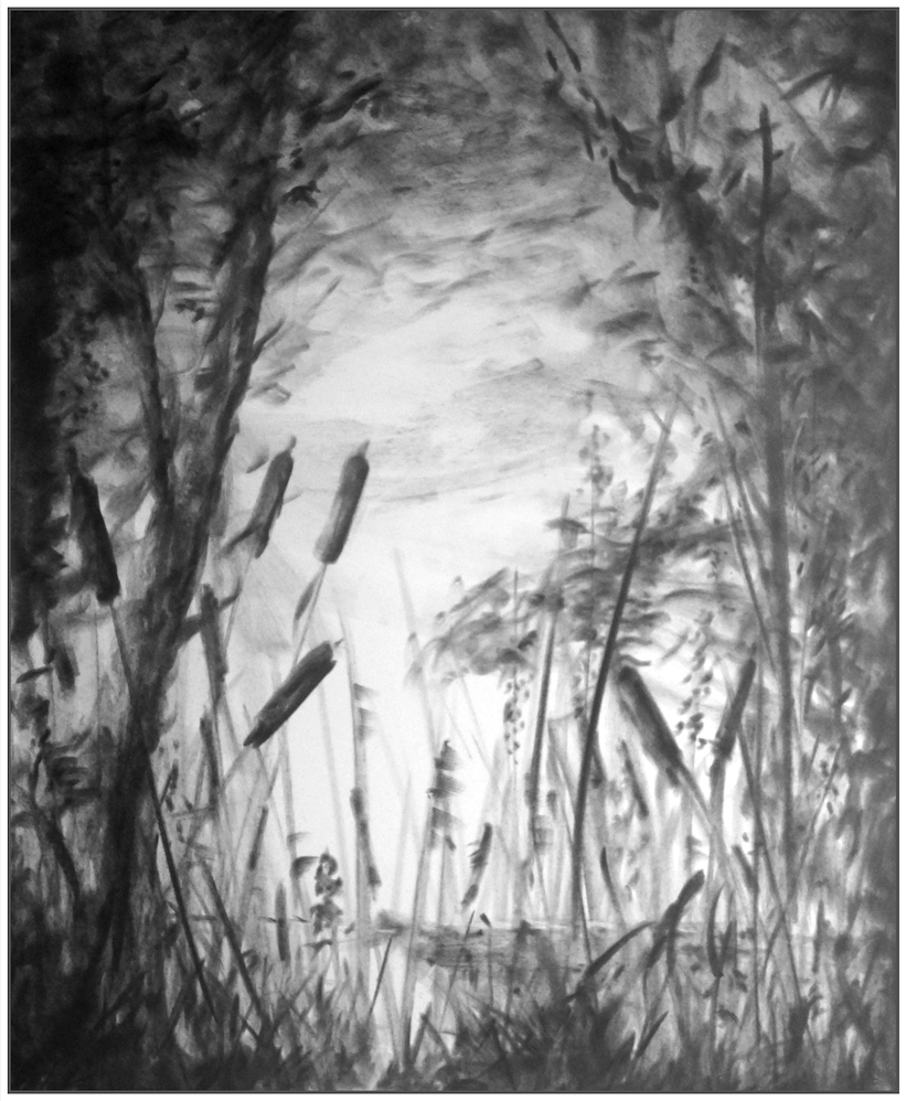 Untitled 2, monochrome artwork